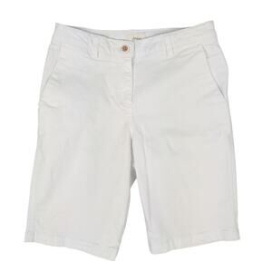 Joules White Jean Shorts for Women